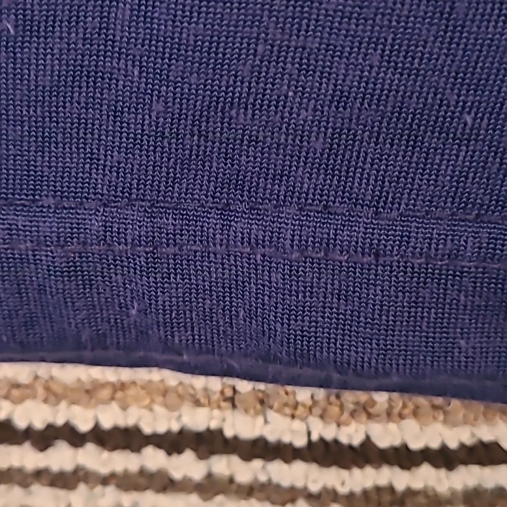 CHAMPION CAT Diesel Power Blue Gold Cotton Blend XL Short‎ Sleeve Shirt VTG 80s - Picture 6 of 8